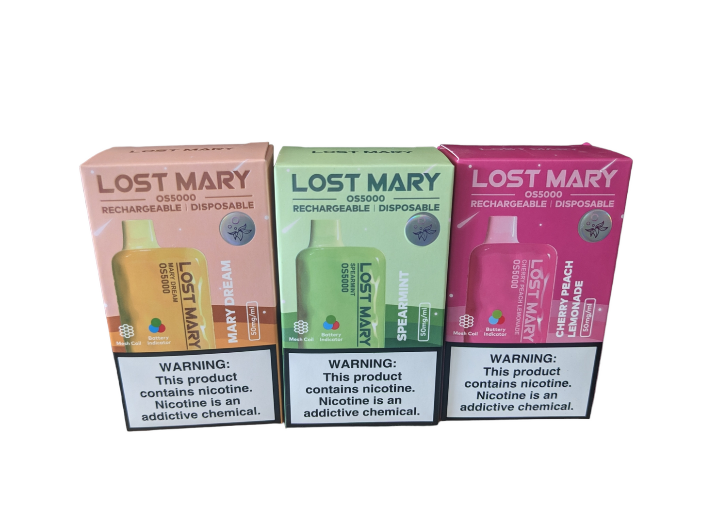 Lost Mary ~ Disposable Nicotine Vape - 5,000 Puffs