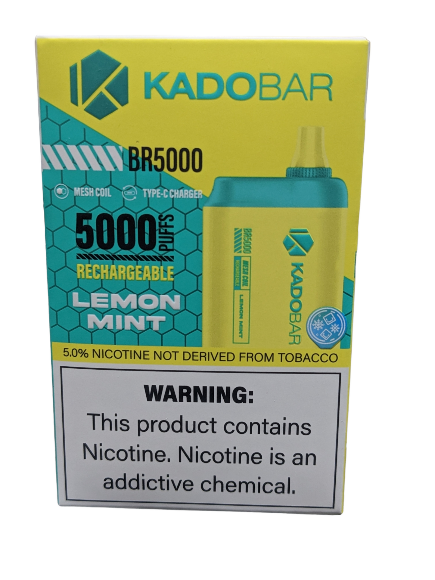 KadoBar ~ Disposable Nicotine Vape - 5,000 Puffs